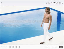 Tablet Screenshot of danwardwear.com